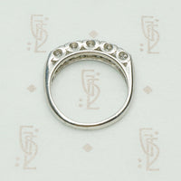Classic 1/2 Carat Platinum and Diamond Band