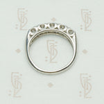 Classic 1/2 Carat Platinum and Diamond Band