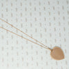 extra big 9k rose gold slide locket