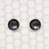 Black Sterling Silver Studs from Allie B.