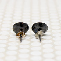 Black Sterling Silver Studs from Allie B.