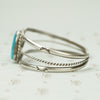 Bright Blue Vintage Turquoise Cuff Bracelet