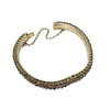 The Perfect Everyday Rose Cut Garnet Bangle - Gem Set Love
