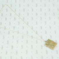 antique gold book locket