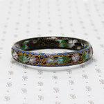 Vivid Cloisonné Enamel Bangle Bracelet