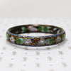 Vivid Cloisonné Enamel Bangle Bracelet