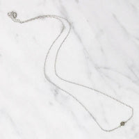 Simple Beauty Raw Diamond Necklace