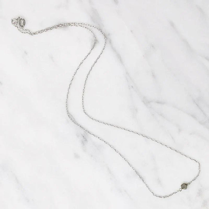 Simple Beauty Raw Diamond Necklace