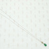 Diamond & Emerald Drop Necklace by brunet