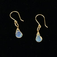 Opal O Recycled Gold Earrings by brunet