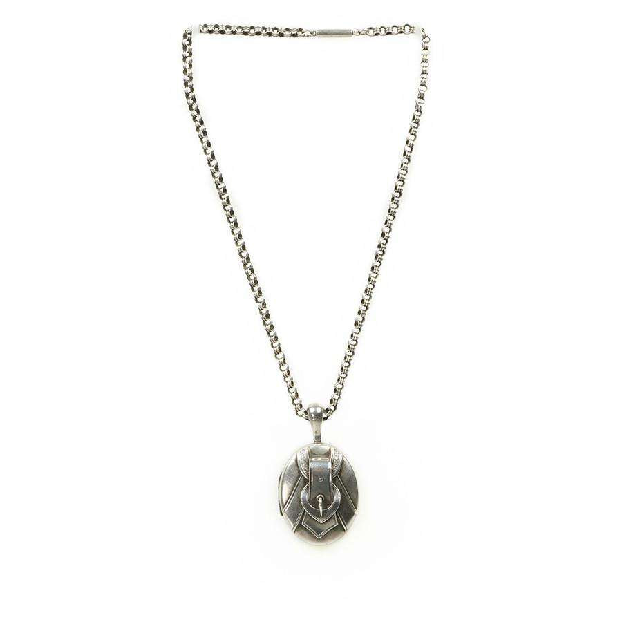 Sterling Victorian Locket and Chain