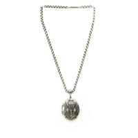 Sterling Victorian Locket and Chain
