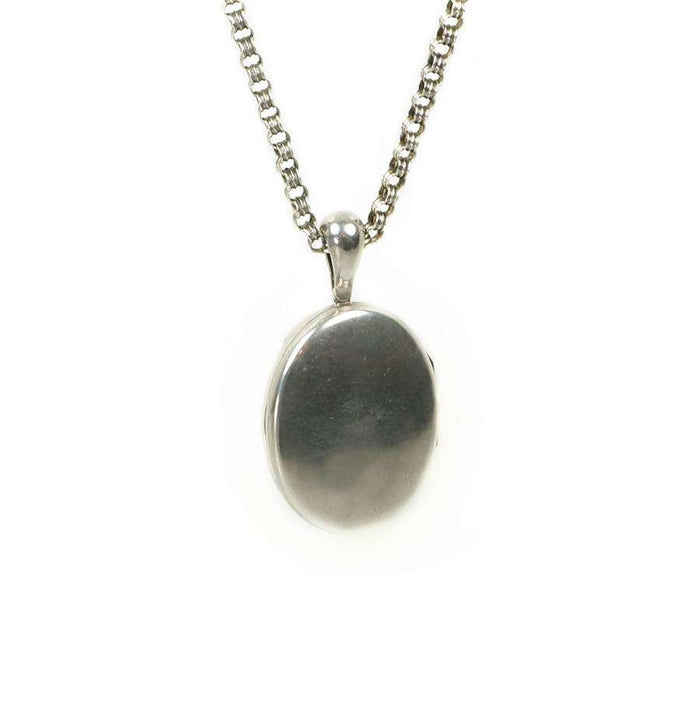 Sterling Victorian Locket and Chain