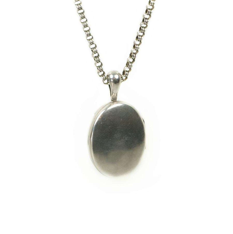 Sterling Victorian Locket and Chain