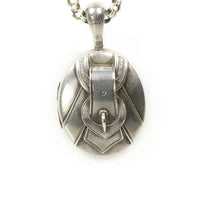 Sterling Victorian Locket and Chain
