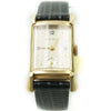 Fancy Lug 1940's 14k Yellow Gold Bulova Tank Wrist Watch