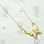 Golden Butterfly Necklace