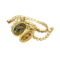 Victorian Book Chain with Cameo Locket