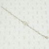 Vintage 20's White Gold and Camphor Glass Bracelet