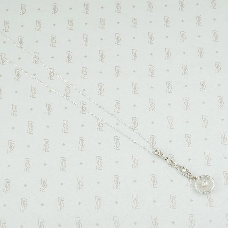 deco camphor glass pendant