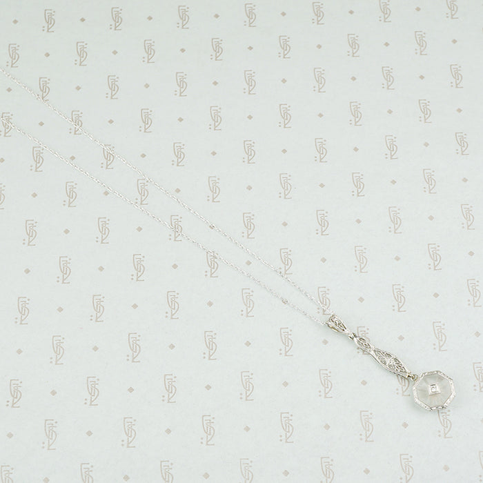 deco camphor glass pendant