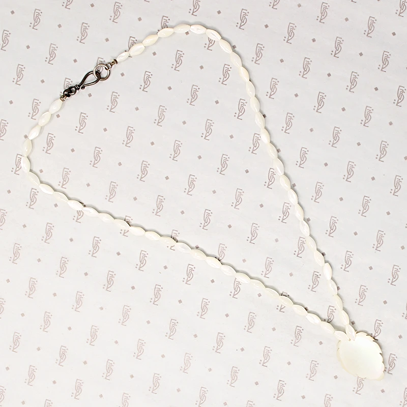 Tropical Flair Mother of Pearl Pineapple Necklace
