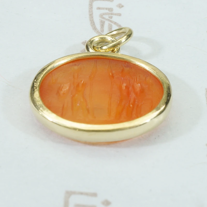 An Ancient Intaglio Fob Castor and Pollux
