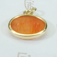 An Ancient Intaglio Fob Castor and Pollux