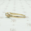 Victorian Buttercup Diamond Solitaire Ring