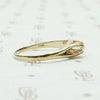 Victorian Buttercup Diamond Solitaire Ring