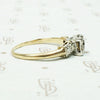 Champagne Old European Cut Diamond Ring