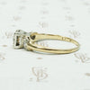 Champagne Old European Cut Diamond Ring