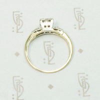 Champagne Old European Cut Diamond Ring