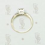 Champagne Old European Cut Diamond Ring