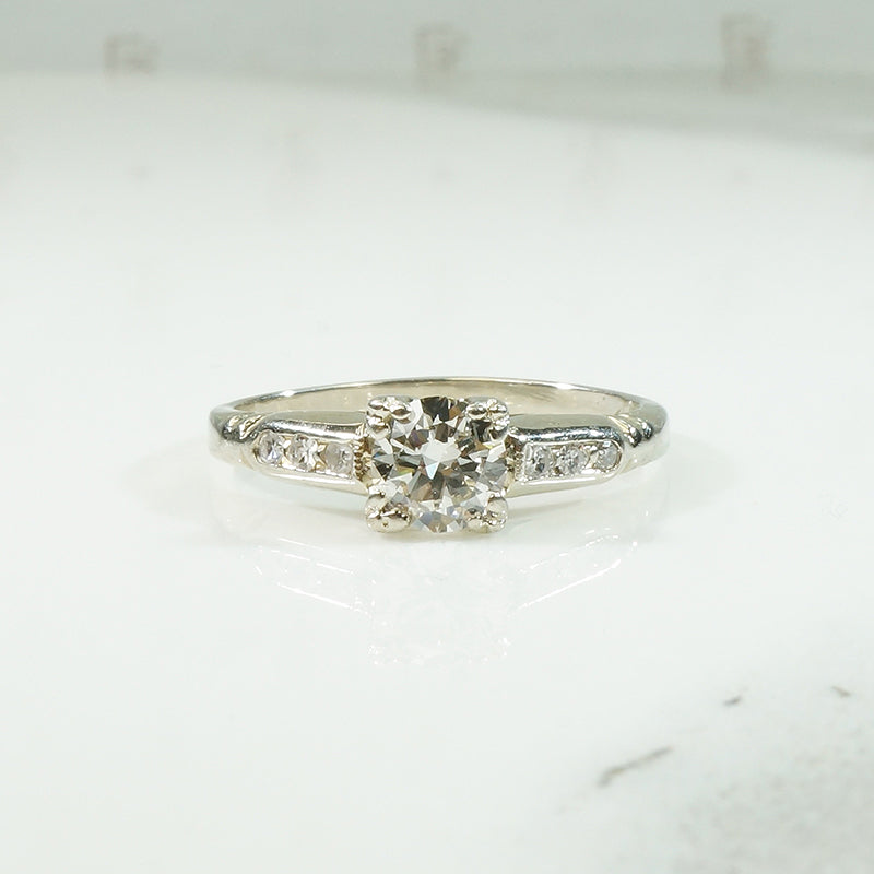Lovely Vintage Diamond Engagement Ring