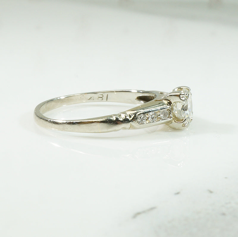 Lovely Vintage Diamond Engagement Ring