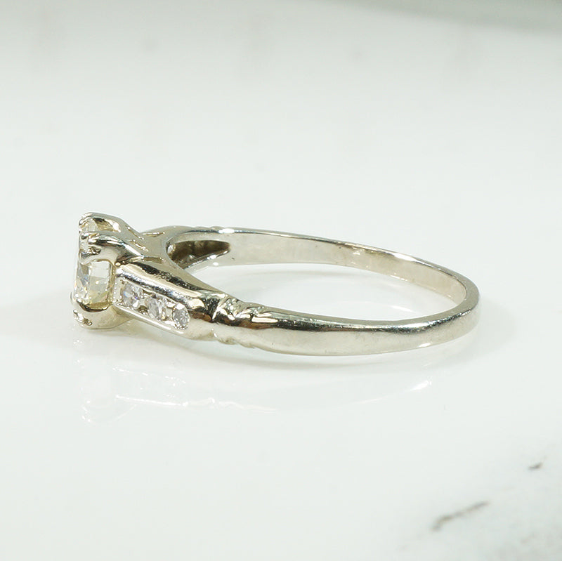 Lovely Vintage Diamond Engagement Ring