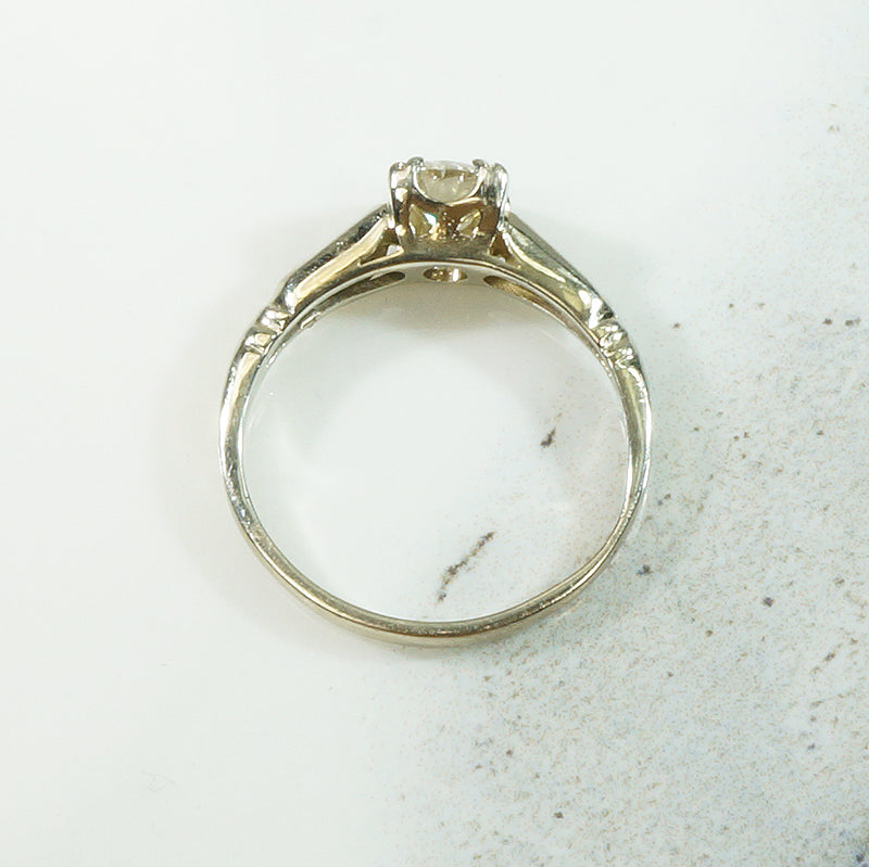 Lovely Vintage Diamond Engagement Ring