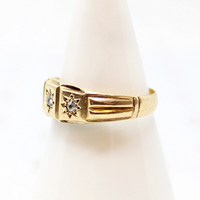 Star Set Diamonds 18ct English Band