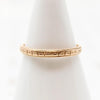 Charming Deco Design Band in Recycled Rose Gold