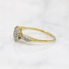 Diamond Flower Cluster 18ct & Platinum Ring
