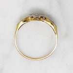 Diamond Flower Cluster 18ct & Platinum Ring