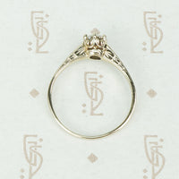 Vintage 1920's Diamond Solitaire