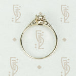 Vintage 1920's Diamond Solitaire