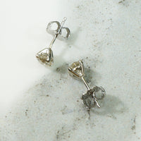 Vintage Champagne Diamond Studs