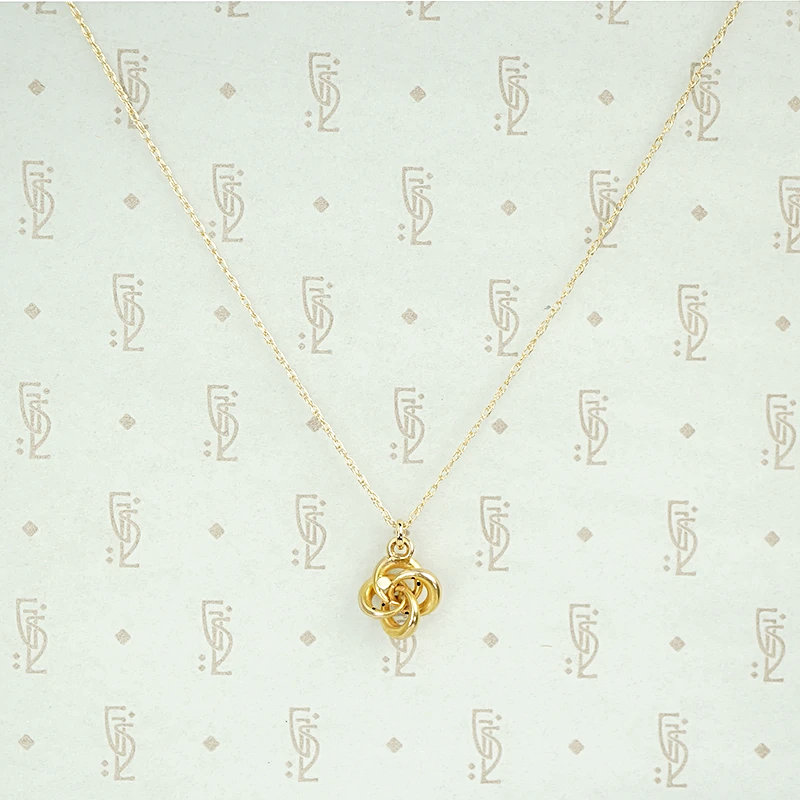 Prettiest Victorian Love Knot Pendant