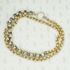 The Chunky Two Tone Rolo Necklace