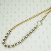 The Chunky Two Tone Rolo Necklace