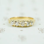 Victorian Chunky Cupcake Diamond Band