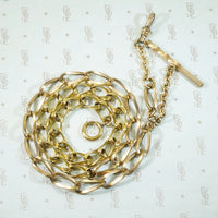 Unique Beauty Twisted Curb Fob Chain by AI